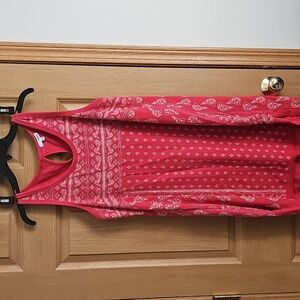 Sonoma Red Knit Dress